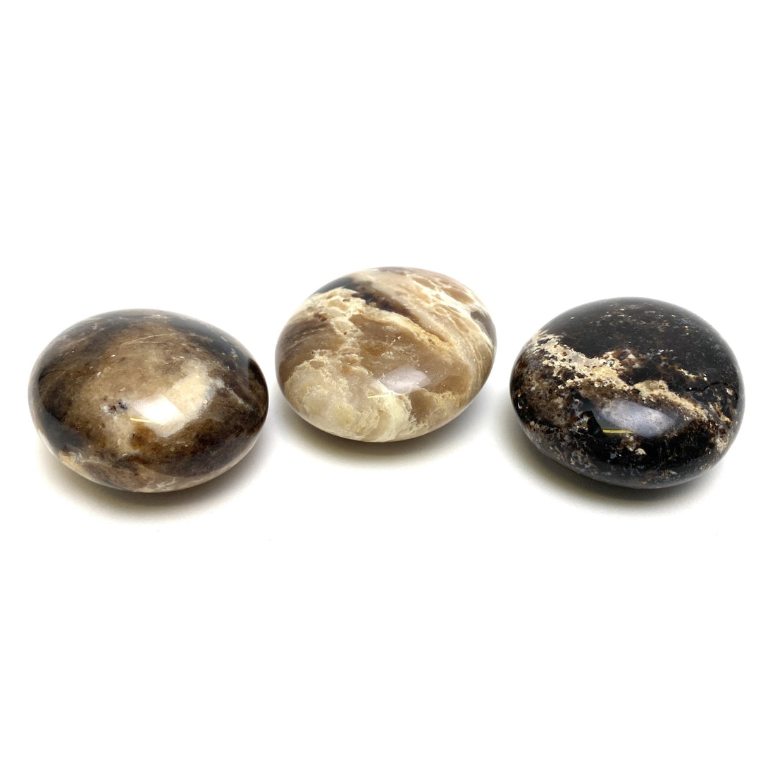 Chocolate Opal Palm Stones Brown Opal Crystals A. $12.00