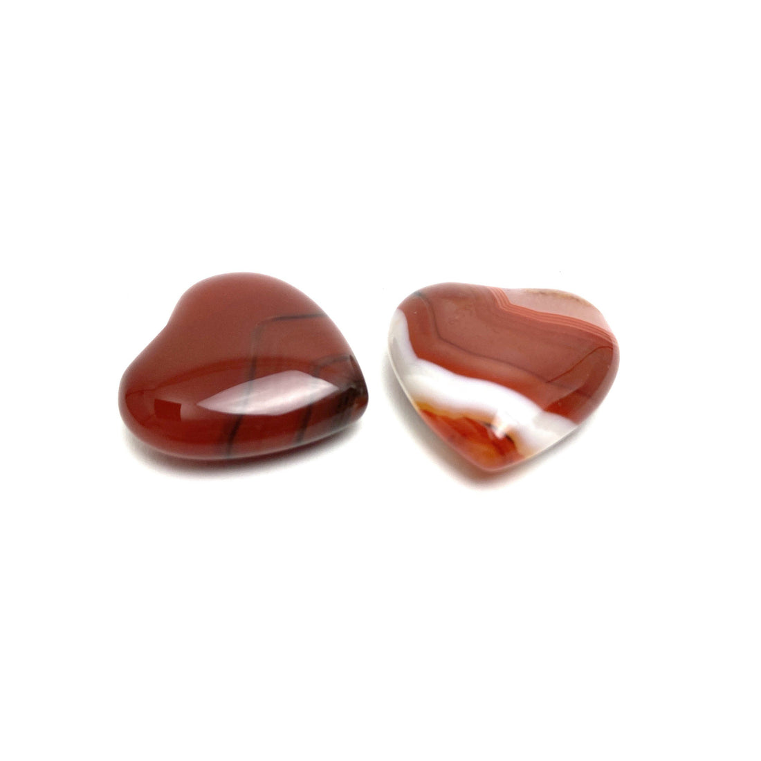 Carnelian Heart Carnelian Crystals