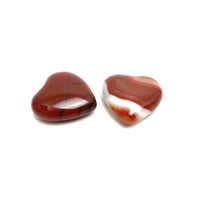 Carnelian Heart Carnelian Crystals