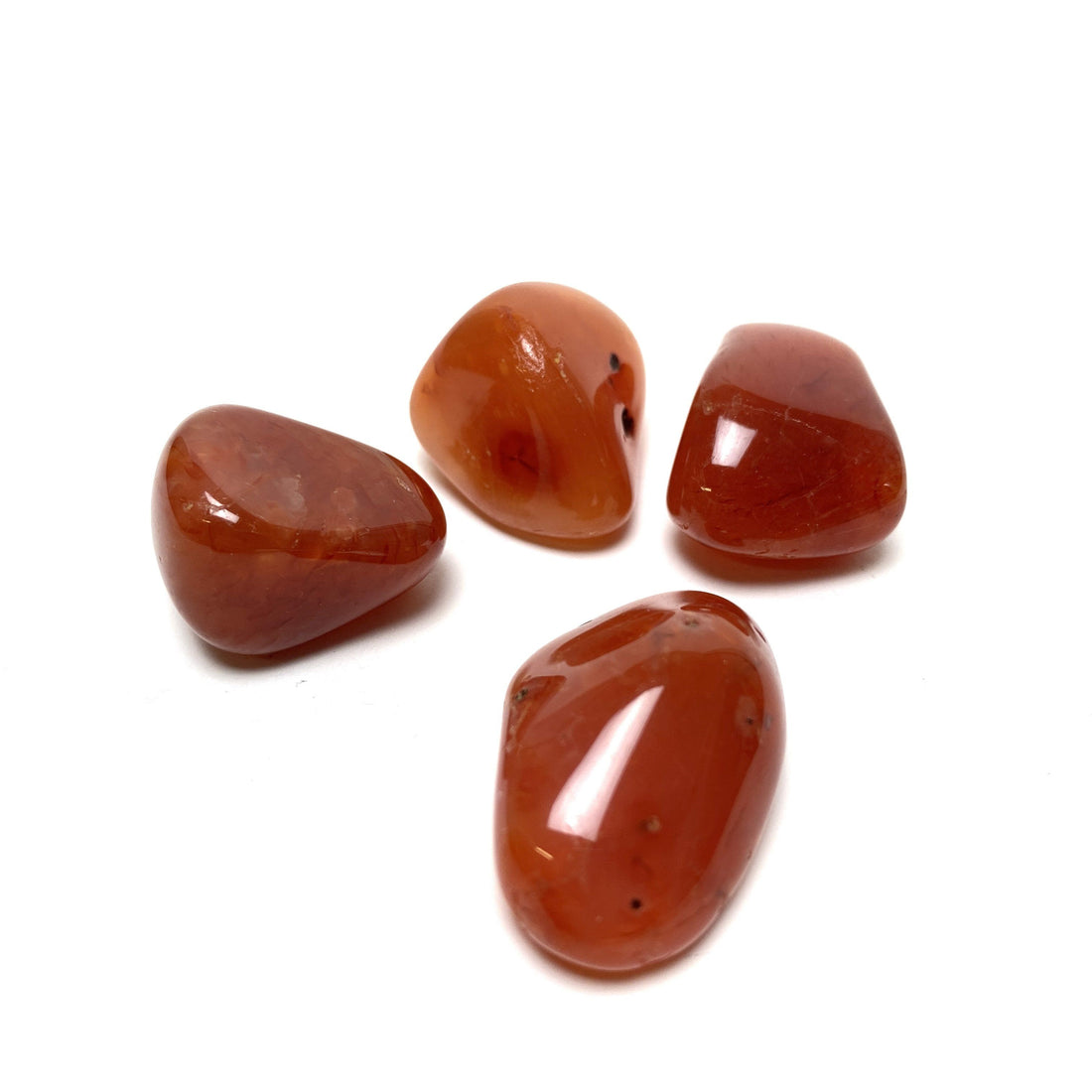 Carnelian Tumbles Carnelian Crystals A. $4.00