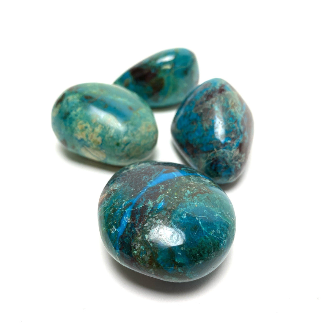 Chrysocolla Tumbles Chrysocolla Crystals A. $6.00