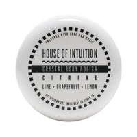Citrine Crystal Body Polish Crystal Body Polish House of Intuition