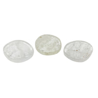 Clear Quartz Medallions Quartz Crystals A. $4.00