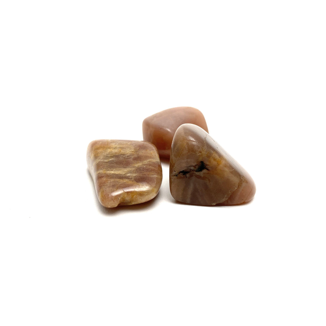 Golden Feldspar Tumbles Feldspar Crystals
