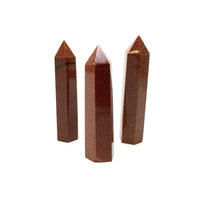 Brown Goldstone Tower Point Goldstone Crystals