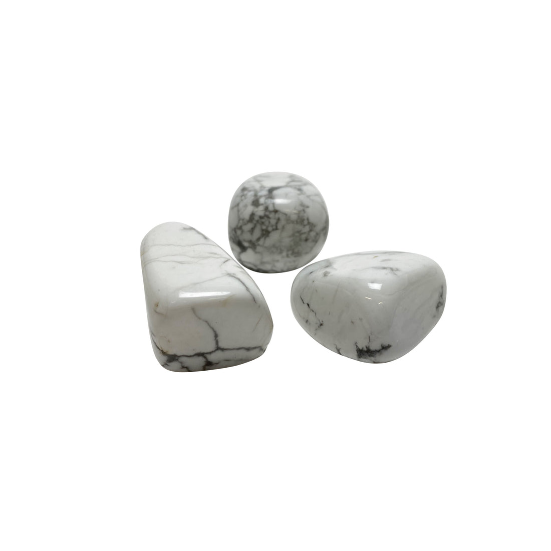 Howlite Tumbles Howlite Crystals A. $4.00