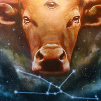 Taurus Zodiac Original Painting and Print by Tashina Suzuki Paintings & Art Pieces House of Intuition