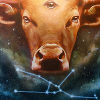 Taurus Zodiac Original Painting and Print by Tashina Suzuki Paintings & Art Pieces House of Intuition 