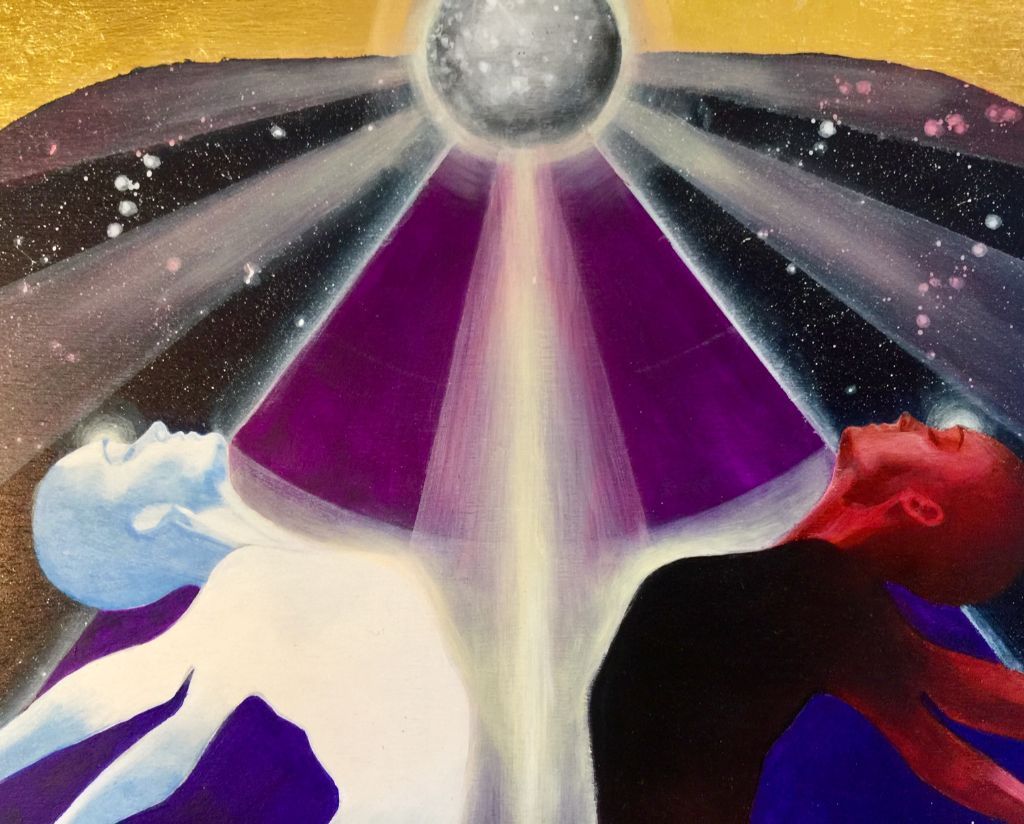 Gemini Zodiac Original Painting and Print by Tashina Suzuki Paintings & Art Pieces House of Intuition