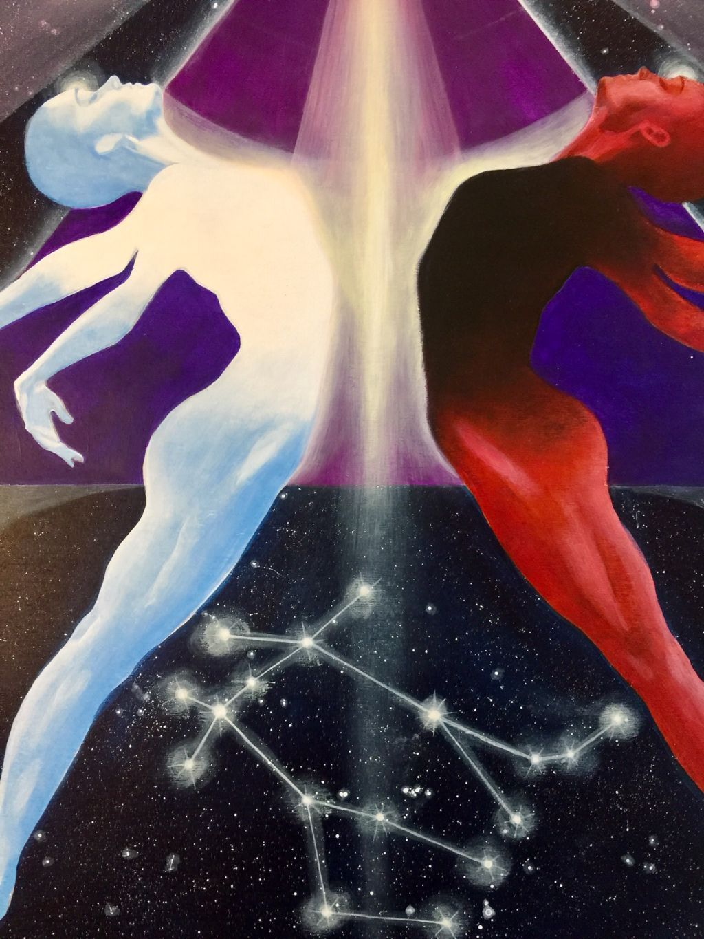 Gemini Zodiac Original Painting and Print by Tashina Suzuki Paintings & Art Pieces House of Intuition