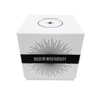 "BLESS ME with FERTILITY" Affirmation Soy Candle BLESS ME - Affirmation Candles House of Intuition