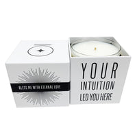 "BLESS ME with ETERNAL LOVE" Affirmation Soy Candle BLESS ME - Affirmation Candles House of Intuition