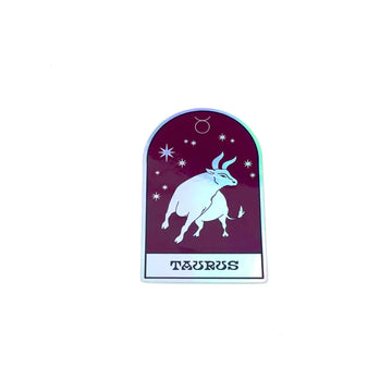 Taurus Holographic Sticker Paintings & Art Pieces House of Intuition 