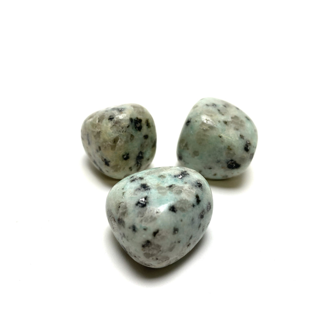 Kiwi Jasper Tumbles Kiwi Jasper Crystals A. $6.00