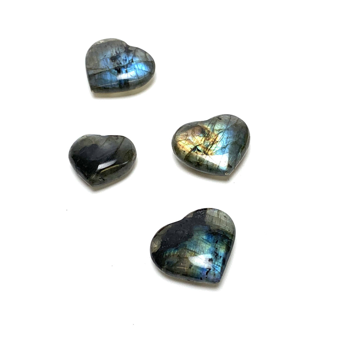 Labradorite Heart Labradorite Crystals