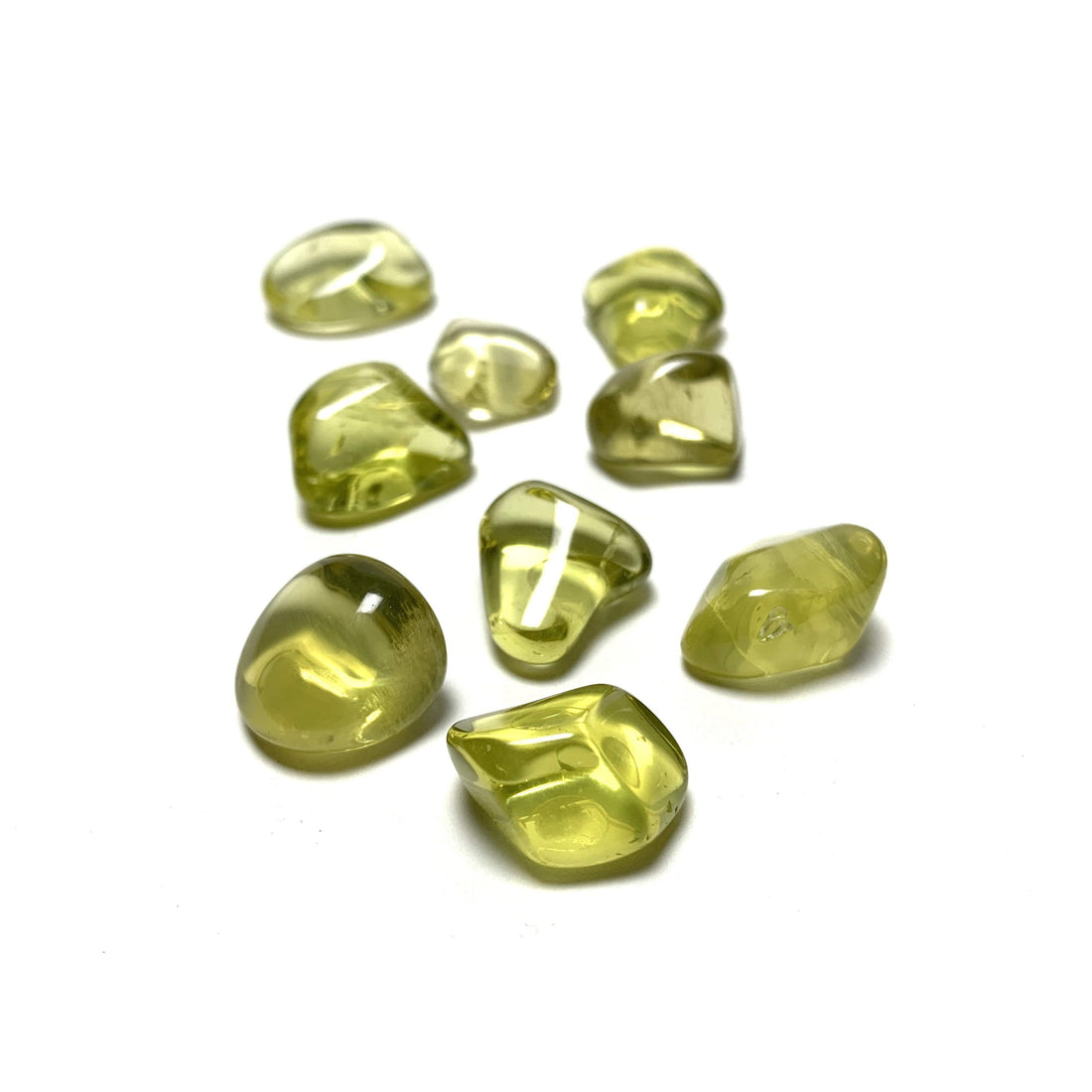 Lemon Quartz Tumbles lemon quartz Crystals A. $5.00