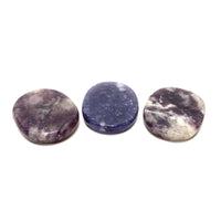 Lepidolite Medallions Lepidolite Crystals