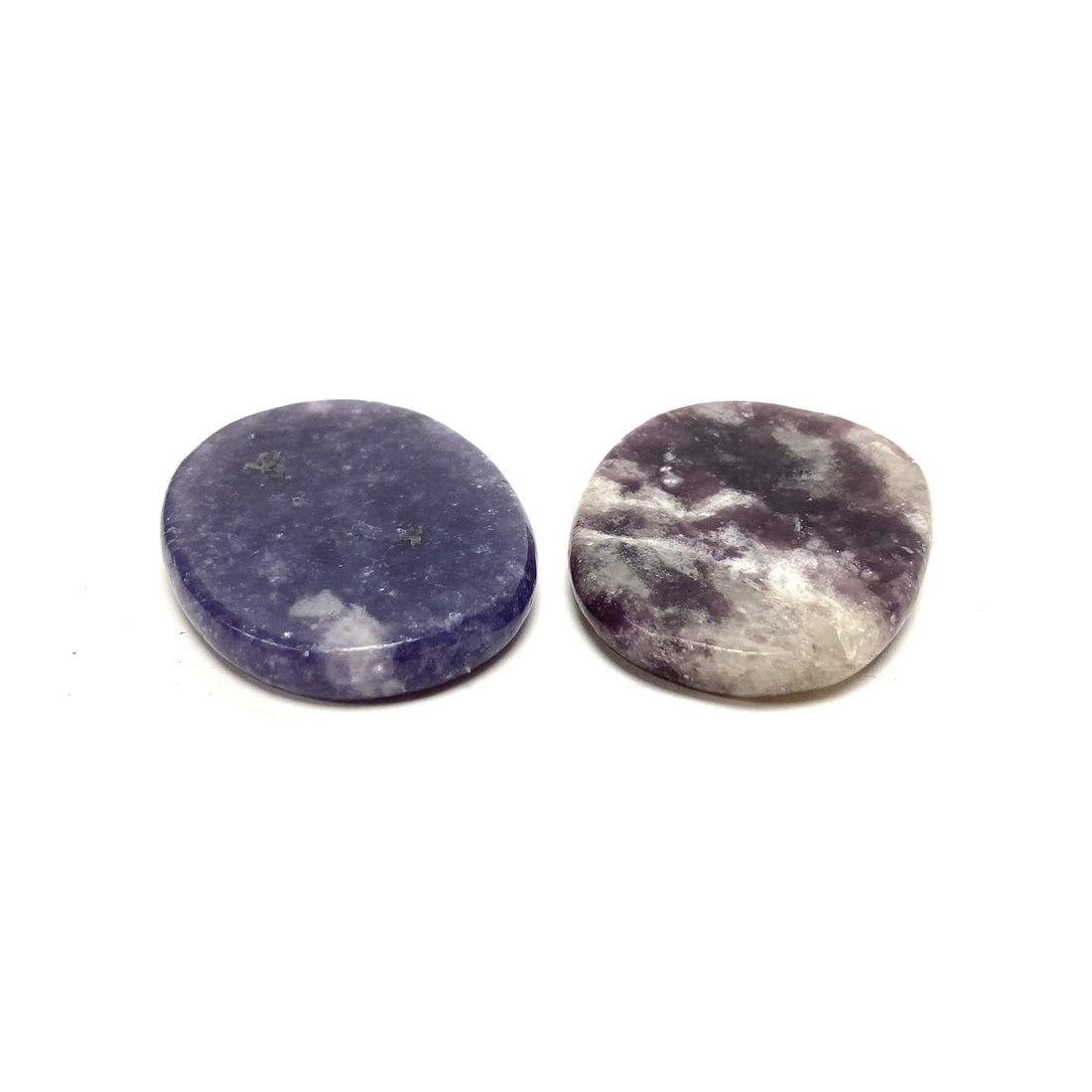 Lepidolite Medallions Lepidolite Crystals