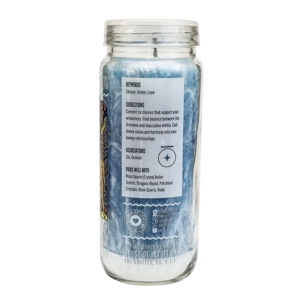 The Lovers Major Arcana Candle Major Arcana Candles House of Intuition