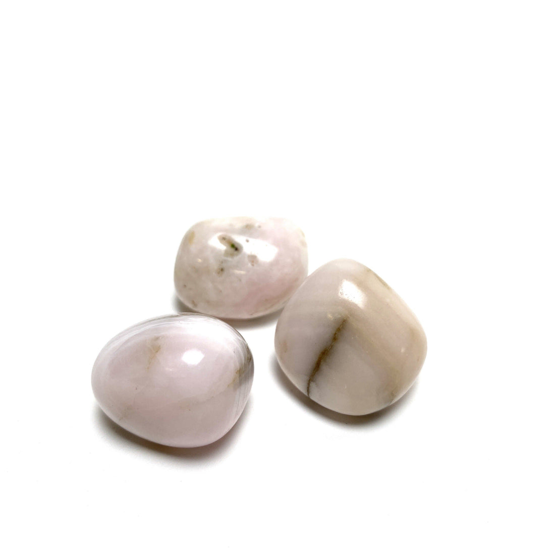 Mangano Calcite Tumbles Pink Mangano Calcite Crystals A. 6.00