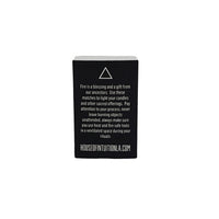 Black "Your Intuition Led You Here" Ritual Matches Matches House of Intuition