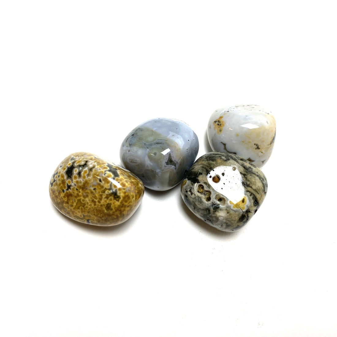 Ocean Jasper Tumbles Ocean Jasper Crystals A. $3.00