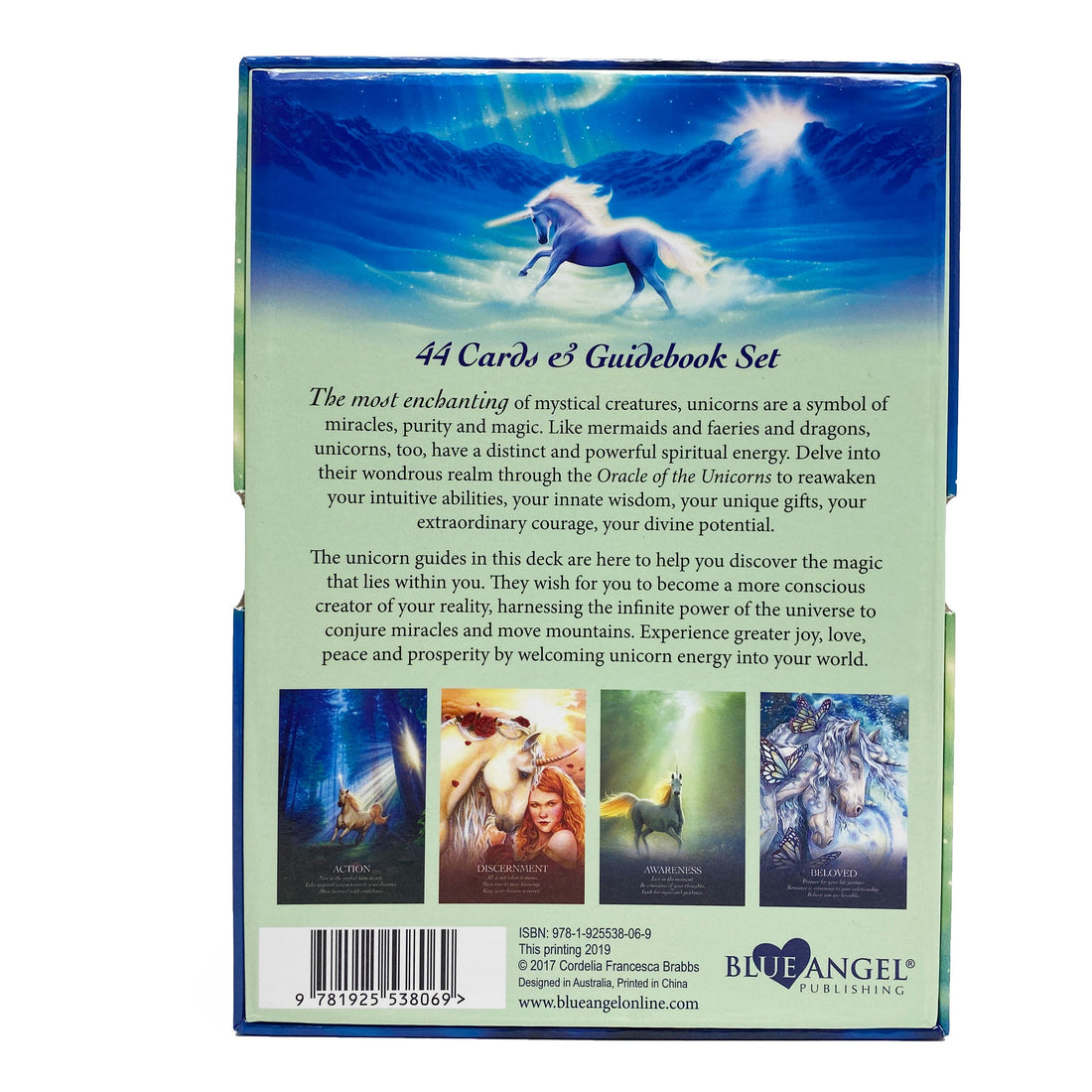 Oracle of the Unicorns Cards and Guidebook Oracle Cards Non-HOI