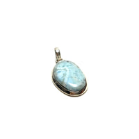 Larimar Crystal Pendant Pendants Crystals J. $70.00 Size 1"L X .5"W