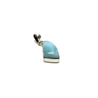 Larimar Crystal Pendant Pendants Crystals B. $60.00 Size .375" L x .5" W