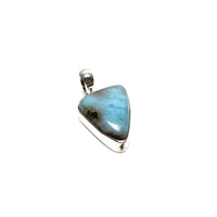 Larimar Crystal Pendant Pendants Crystals Q. $70.00 Size 1" L X .5" W