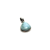 Larimar Crystal Pendant Pendants Crystals F. $60.00 Size .375"L X .5"W