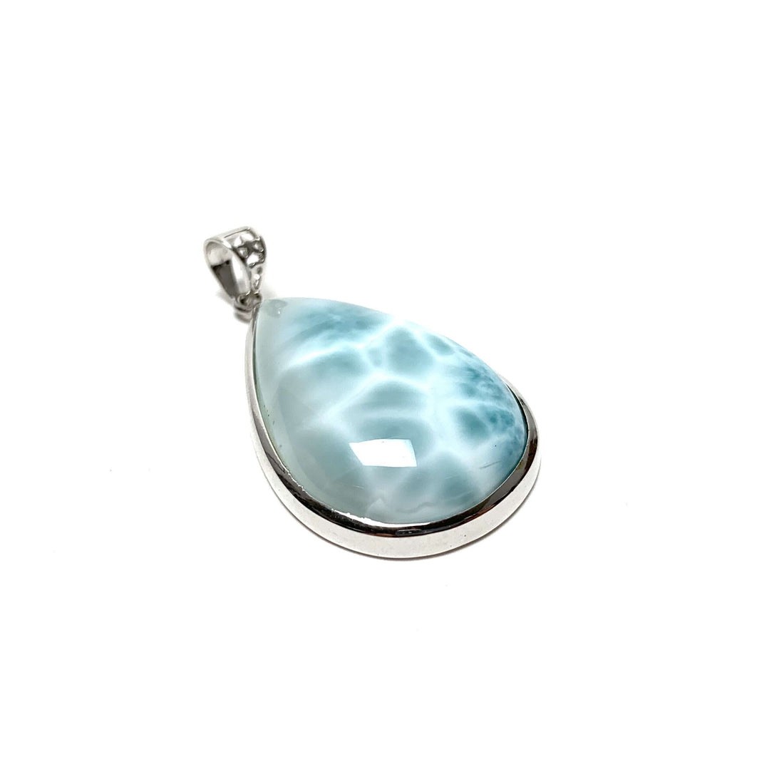 Larimar Crystal Pendant Pendants Crystals T. $90.00 Size 1" L X 1" W