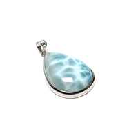 Larimar Crystal Pendant Pendants Crystals T. $90.00 Size 1" L X 1" W