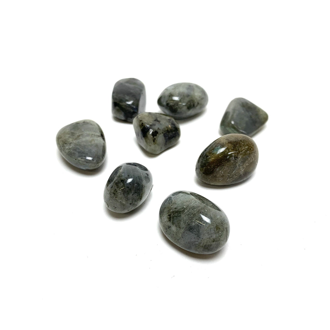 Labradorite - Madagascar Tumbles Labradorite Crystals A. $4.00