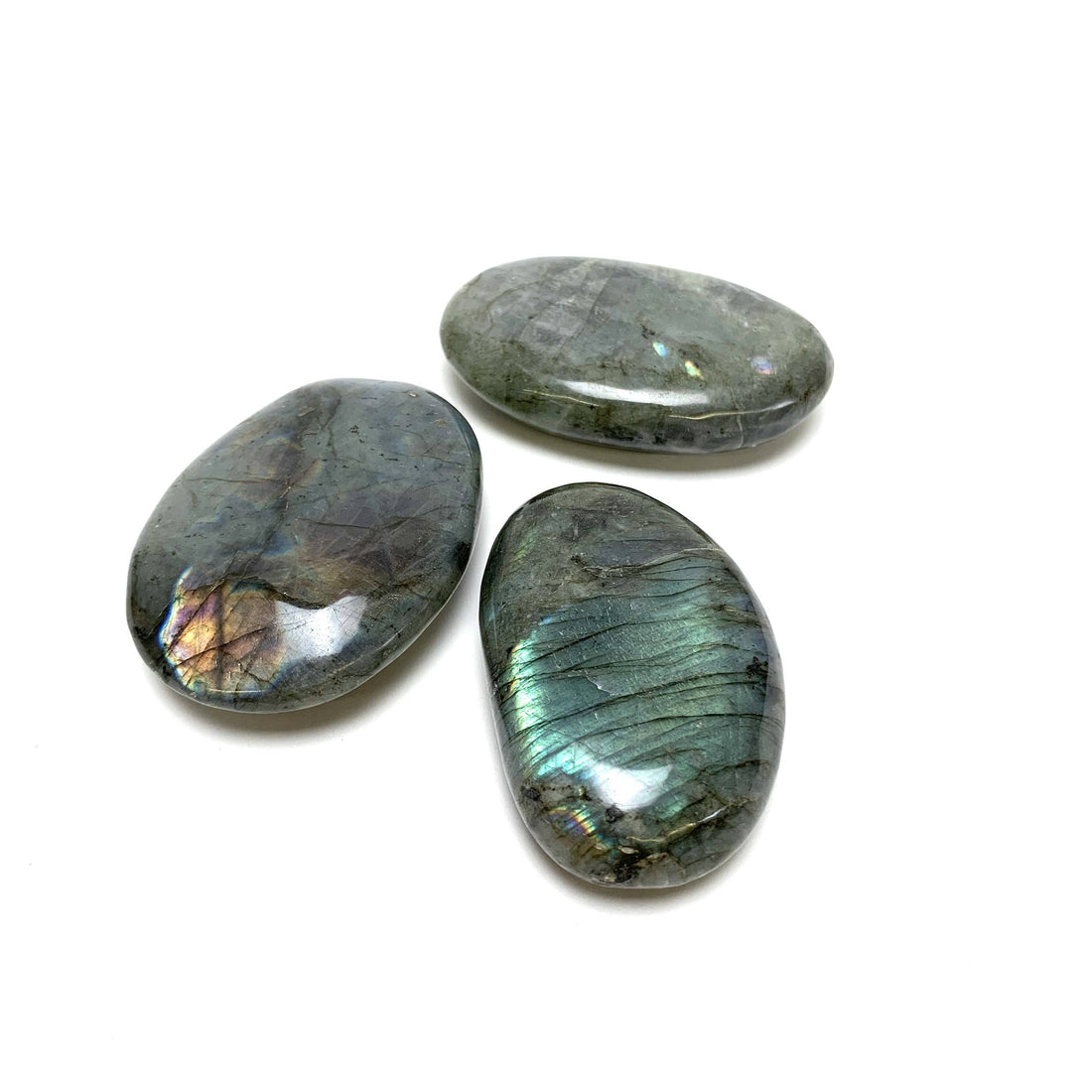 Labradorite Palm Stone Labradorite Crystals F. $34.00