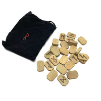 Rune, Runas, Runen, Runes Wooden Runes Non-HOI
