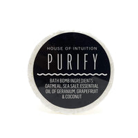 Purify Bath Bomb Bath Bombs House of Intuition