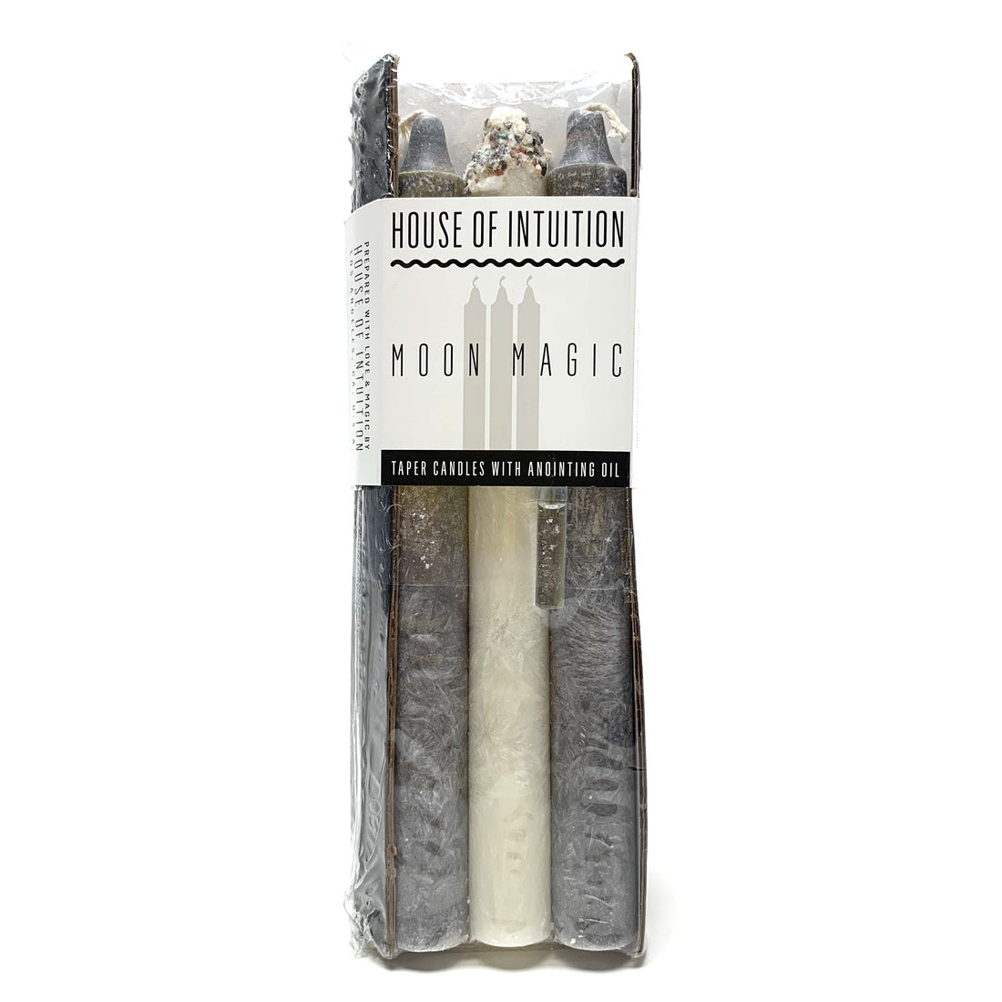 Taper Intention Candle Set - Moon Magic Taper Intention Candles House of Intuition
