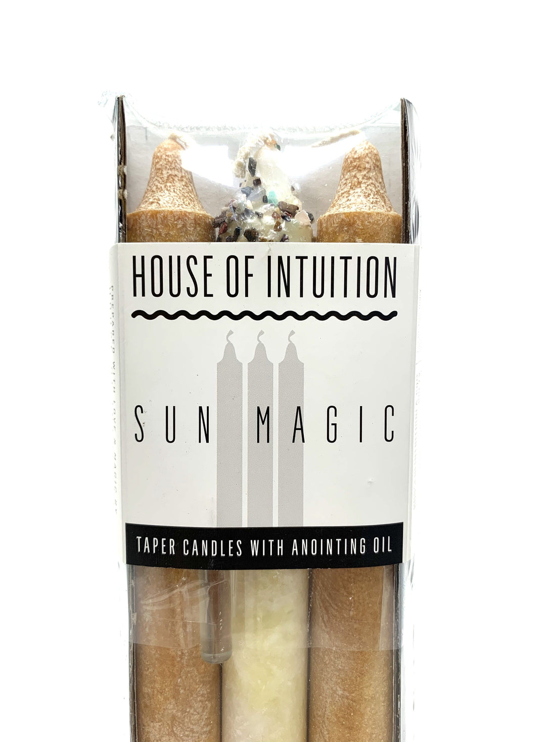Taper Intention Candle Set - Sun Magic Taper Intention Candles House of Intuition
