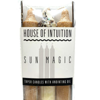 Taper Intention Candle Set - Sun Magic Taper Intention Candles House of Intuition