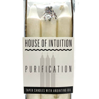 Taper Intention Candle Set - Purification Taper Intention Candles House of Intuition