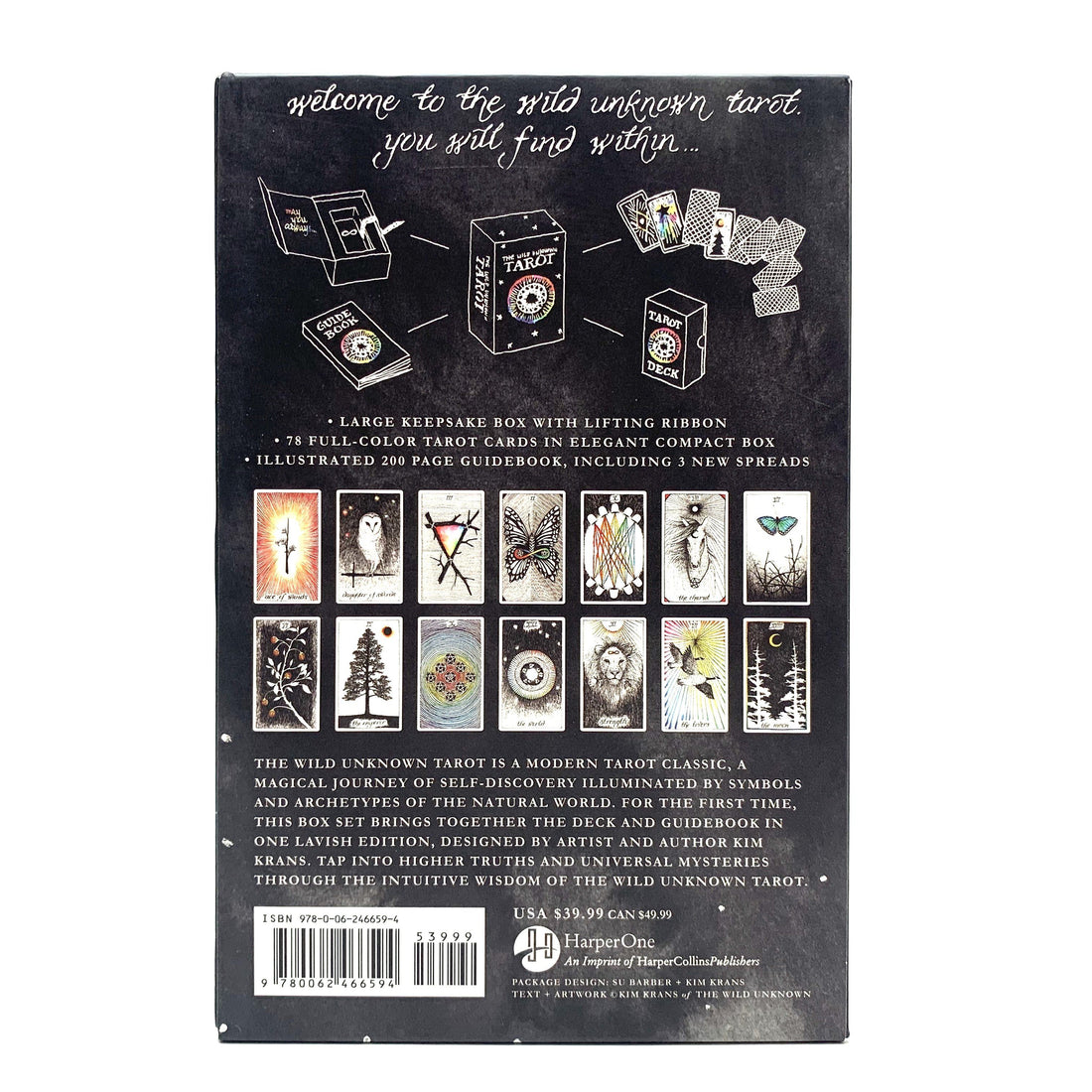 The Wild Unknown Tarot - Deck & Guidebook Tarot Cards Non-HOI