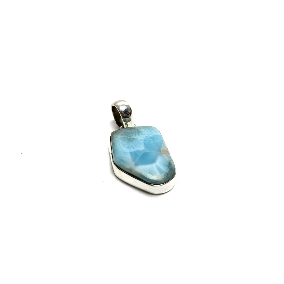 Larimar Crystal Pendant Pendants Crystals C. $60.00 Size .375" L x .5" W