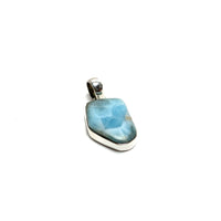 Larimar Crystal Pendant Pendants Crystals C. $60.00 Size .375" L x .5" W
