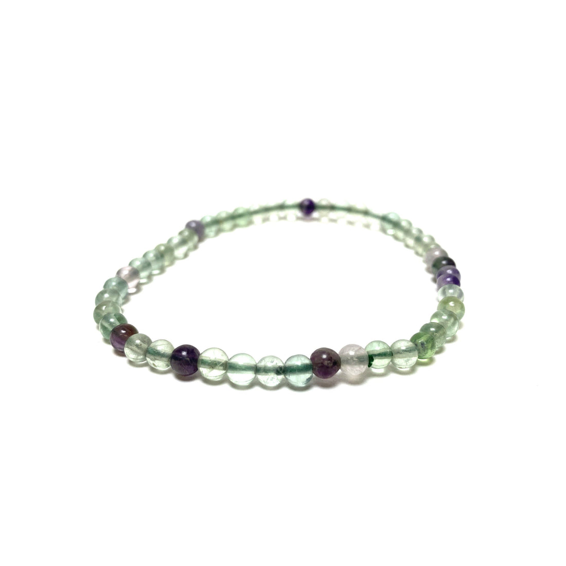 Rainbow Fluorite Power Mini Bracelet Power Mini Bracelet Crystals 