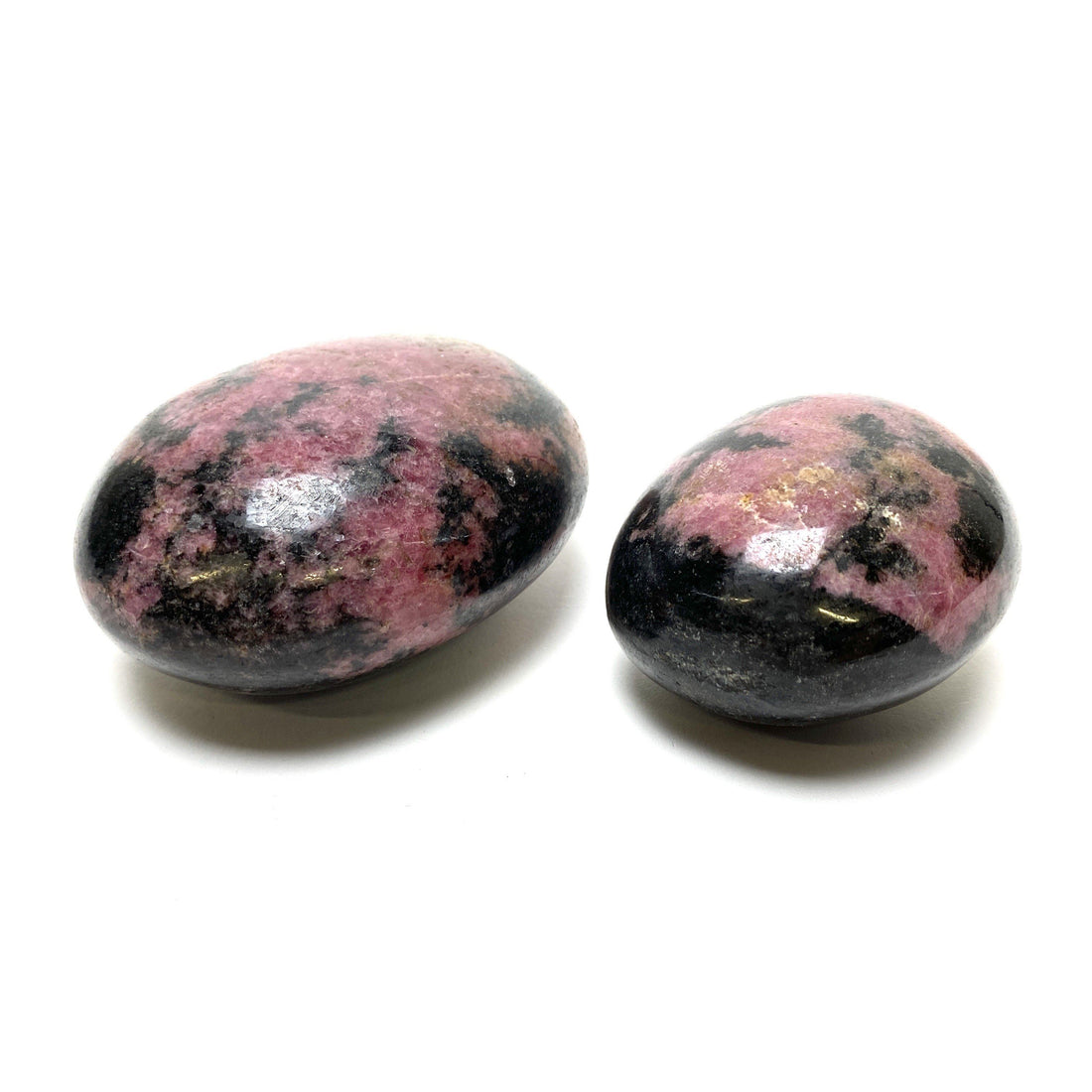 Rhodonite Palm Stone Rhodonite Crystals