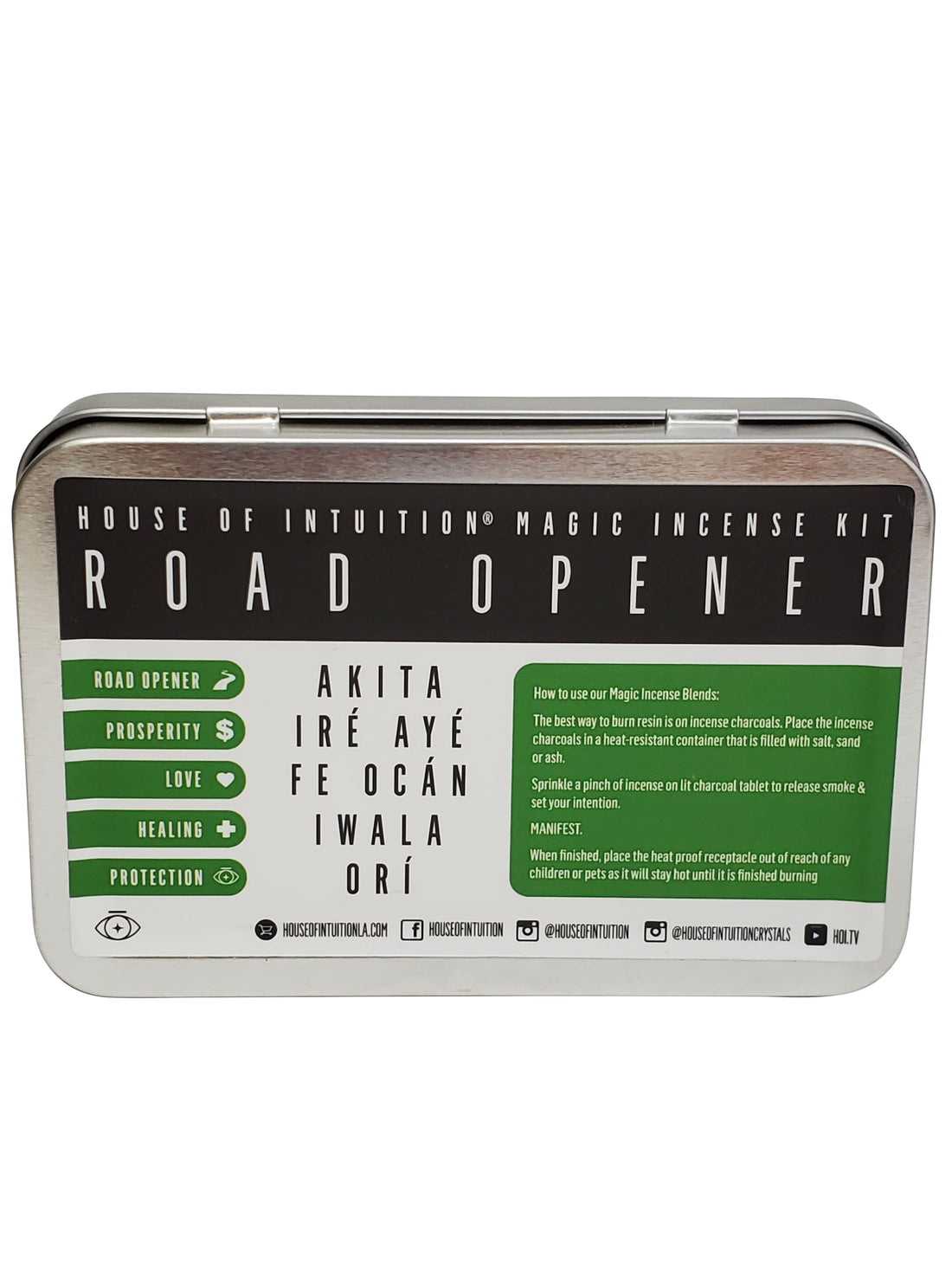 Road Opener Incense Blend Kit HOI Incense Blend House of Intuition