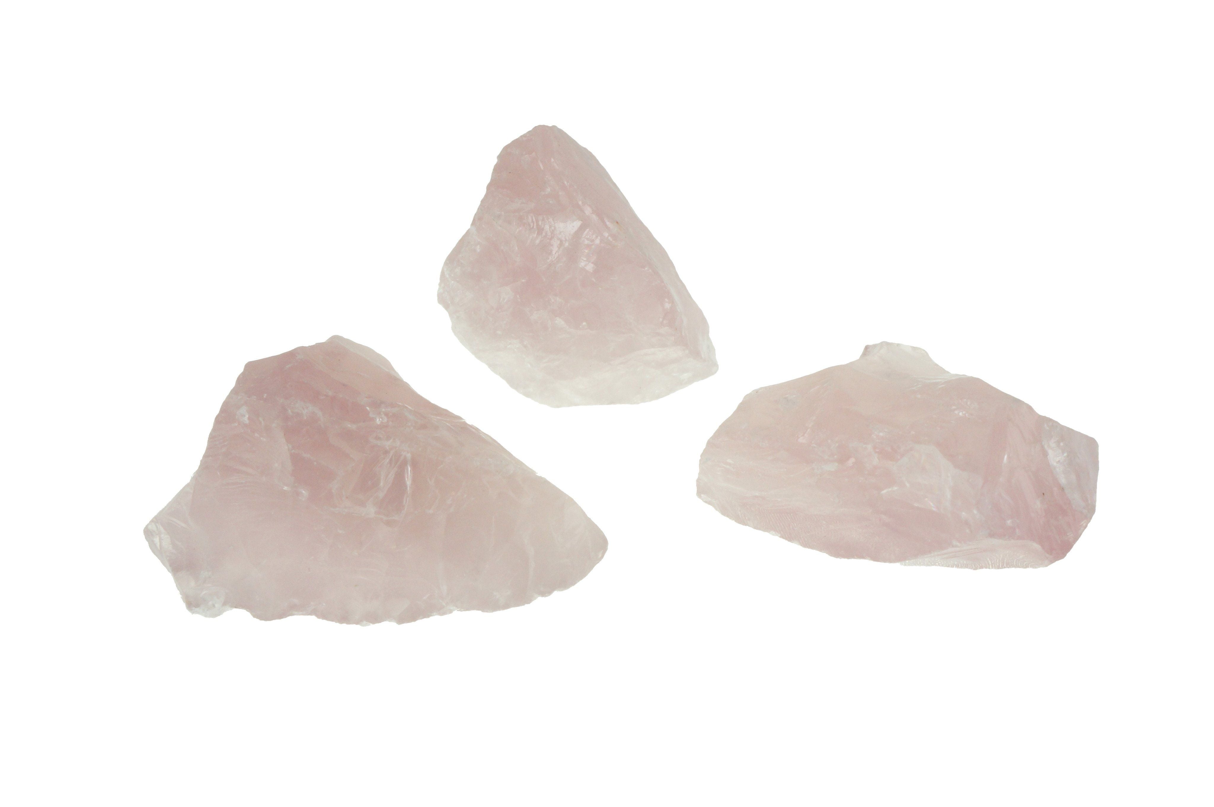 Rose Quartz Raw Chunk – House of Intuition Inc