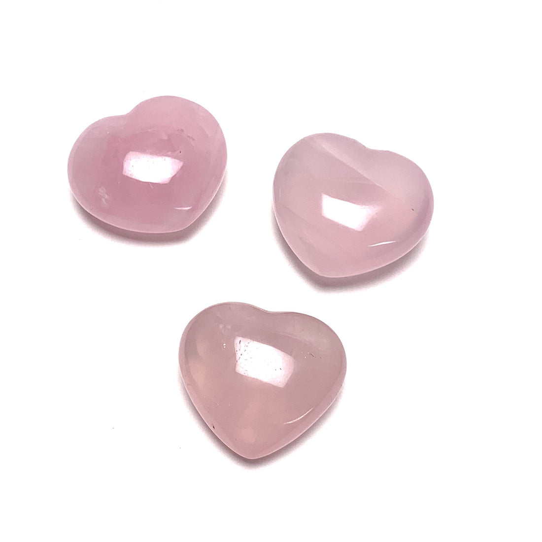 Rose Quartz Heart Rose Quartz Crystals A. $8.00
