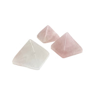 Rose Quartz Pyramid Rose Quartz Crystals A. $8.00